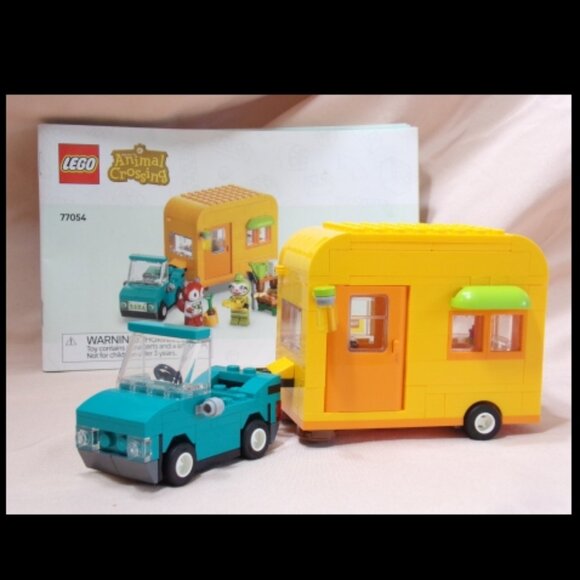 LEGO Animal Crossing Leif's Car & Live in Garden Trailer No Minifigs 77054 - Picture 2 of 14